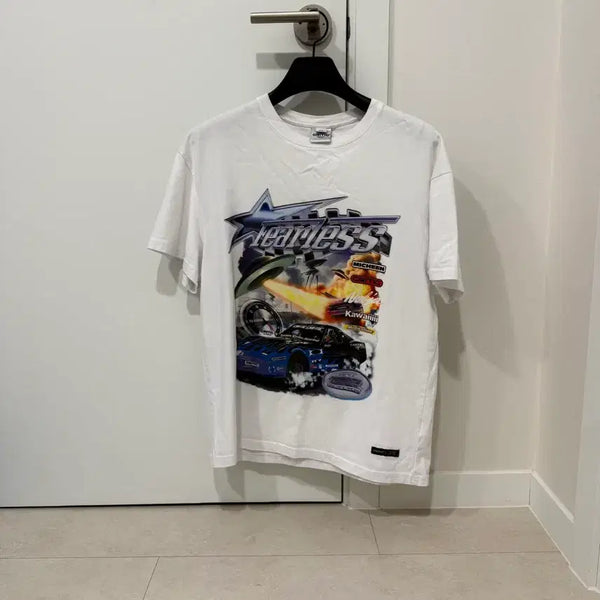 [BUNJANG] Critic Racing Graphic T-Shirt / [ 크리틱 레이싱 그래픽 티셔츠M ]