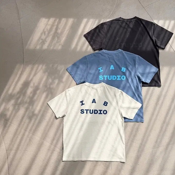 [BUNJANG] Iapp Studio Pigment Short-Sleeve T-Shirt / 아이앱스튜디오 피그먼트 반팔티