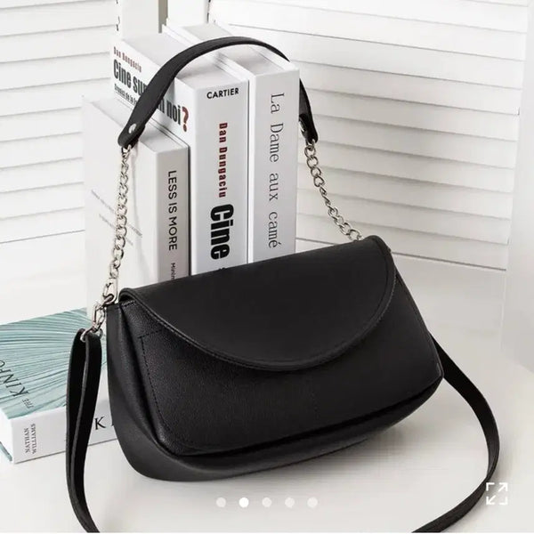 [BUNJANG] Ablly Black Shoulder Bag / 에이블리 가방