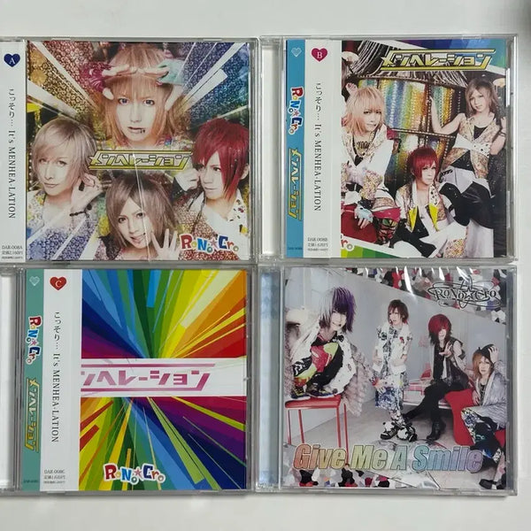 [BUNJANG] RoNoCro Menheration & Give Me A Smile Album Bundle Set / RoNoCro 앨범 CD DVD 로노크로 비주얼계 v kei 일음 밴드