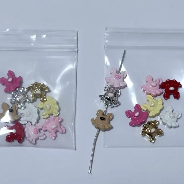 [BUNJANG] DIY One Piece Shaped Metal Beads / DIY 원피스모양 메탈비즈