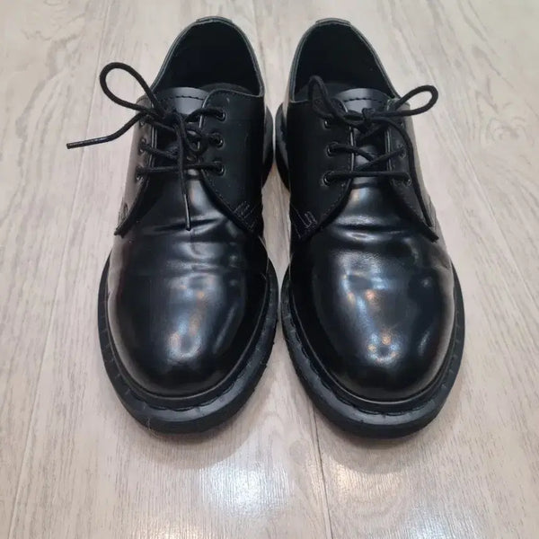[BUNJANG] Dr. Martens 1461 Mono 3-Eye Shoes Black US 7 / 닥터마틴 1461모노 구두/250