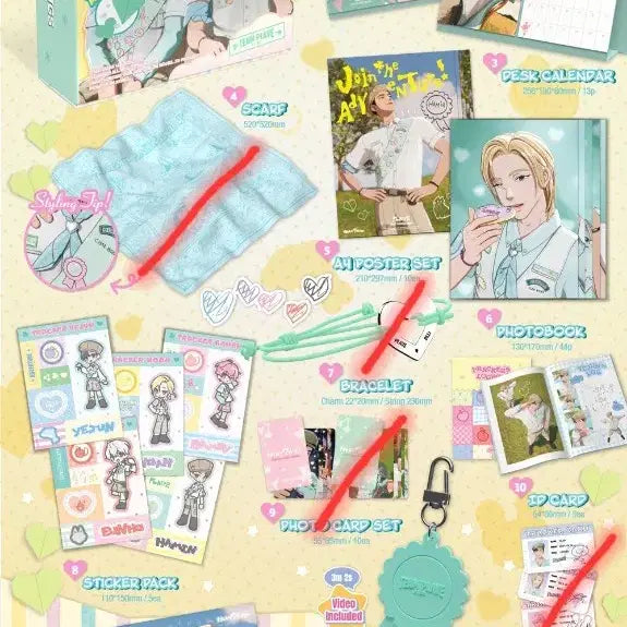 [BUNJANG] PLAVE 2024 Season's Greetings Photocard Bundle Set / 플레이브 26 시즌그리팅