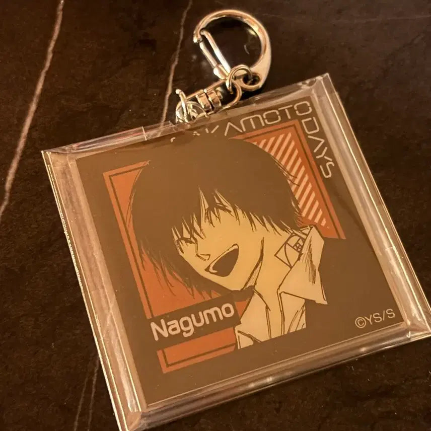 [BUNJANG] Sakadai Nagumo Double-Sided Keyring (Sealed) / 사카데이 나구모 양면 키링 미개봉