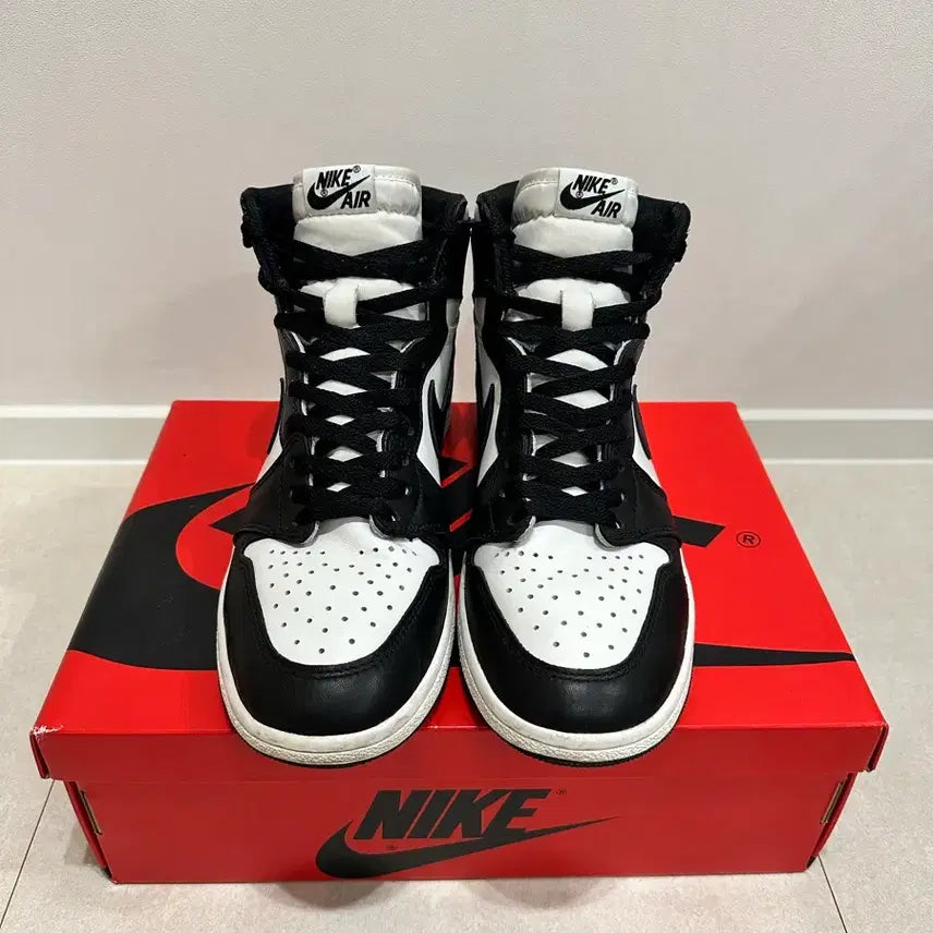 [BUNJANG] Nike Air Jordan 1 High 85 "Panda" (Black White) - US 9 / 조던 1 85 블랙 화이트 (범고래) 270