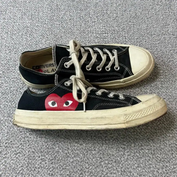 [BUNJANG] Comme des Garçons x Converse Chuck Taylor All-Star Sneakers / 꼼데가르송 컨버스 265