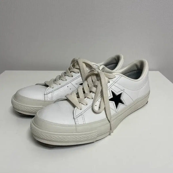 [BUNJANG] Converse One Star J Leather White / 컨버스 원스타 제이 레더 화이트 8.5