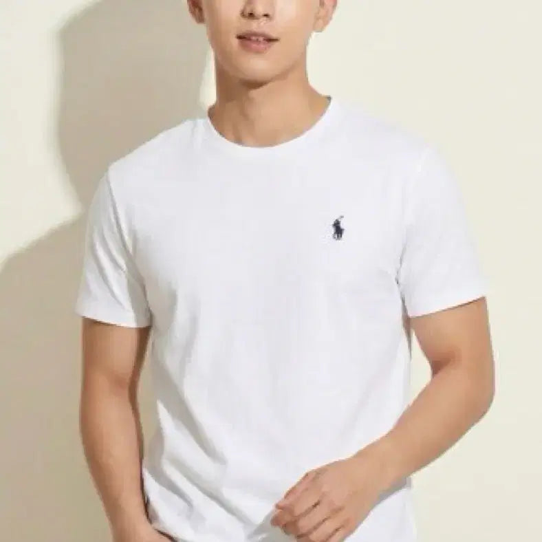 [BUNJANG] Polo Ralph Lauren Basic T-Shirt White / 폴로 랄프로렌 기본 반팔티 화이트