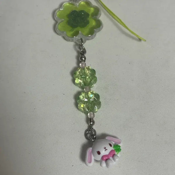 [BUNJANG] Sanrio Sugar Bunnies Clover Keyring / 산리오 슈가버니즈 클로버키링