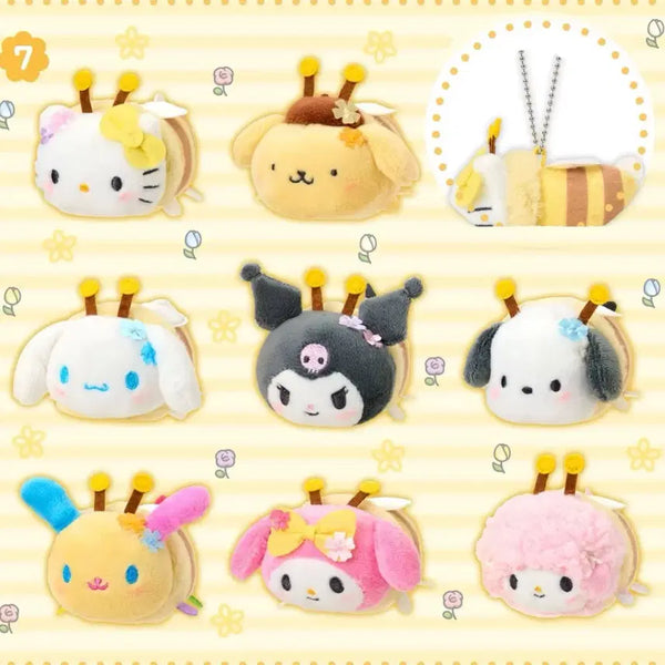 [BUNJANG] Sanrio My Melody Bumblebee Plush Toy / 산리오 마이멜로디 캐릭터 꿀벌 인형 정품