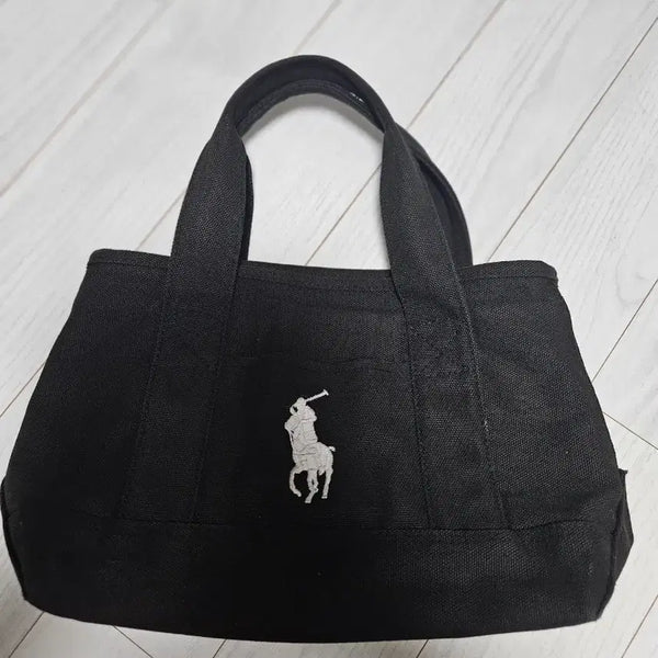 [BUNJANG] Polo Ralph Lauren Tote Bag Black / 폴로 랄프로렌 토트백 블랙