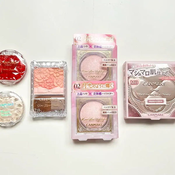 [BUNJANG] Canmake Cheek & Highlighter & Powder / 캔메이크 치크& 하이라이터& 파우더
