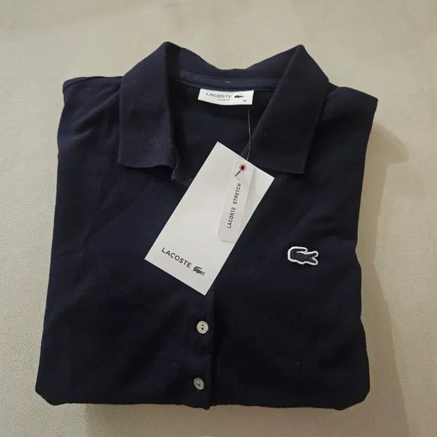 [BUNJANG] Lacoste Navy Mini Dress Size 36 / 라코스테 원피스 네이비 36 사이즈