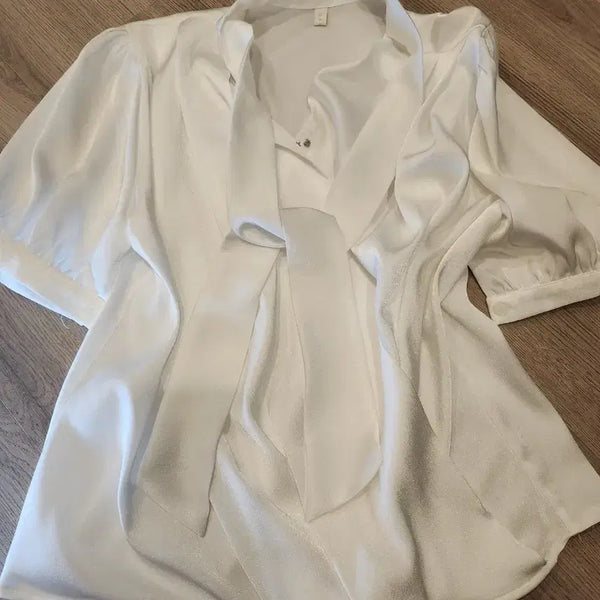 [BUNJANG] Imported Silk Blouse / 고급 블라우스 수입의류