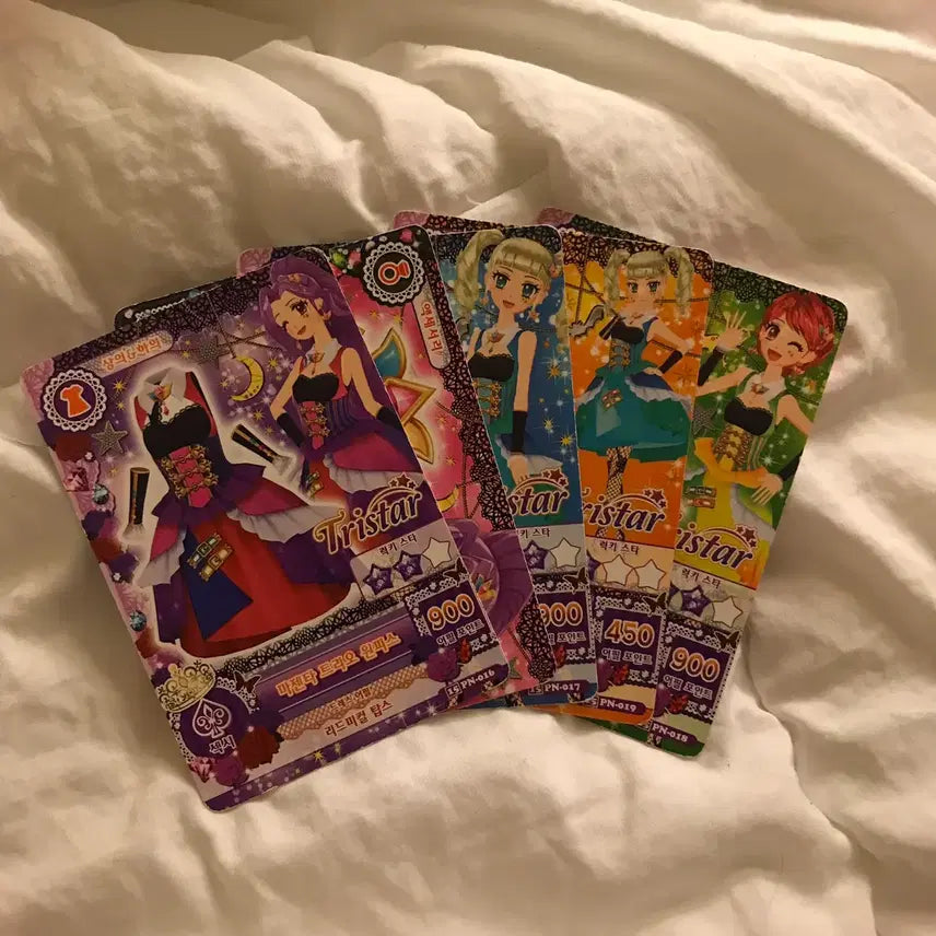 [BUNJANG] Aikatsu Tristar Set Cards (Old Version, New Version) / 오늘만 가격내림!!!! 아이엠스타/아이카츠 트라이스타 세트 카드 (구버전, 신버전)