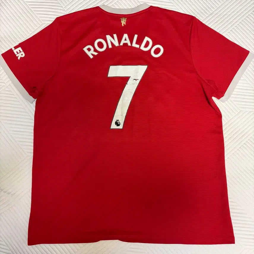 [BUNJANG] Manchester United 21-22 Home Ronaldo Jersey / [2XL]맨체스터 유나이티드 21-22 홈 유니폼 맨유 호날두