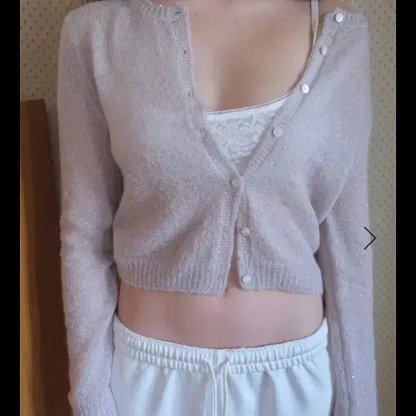 [BUNJANG] Lillycotts Spangle Cardigan / 릴리코츠 스팽글 가디건 Lillycotts spangle cardigan