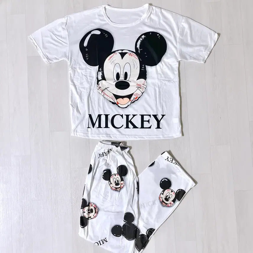 [BUNJANG] Mickey Mouse Pajama Set / 미키마우스 파자마 세트 / 새상품