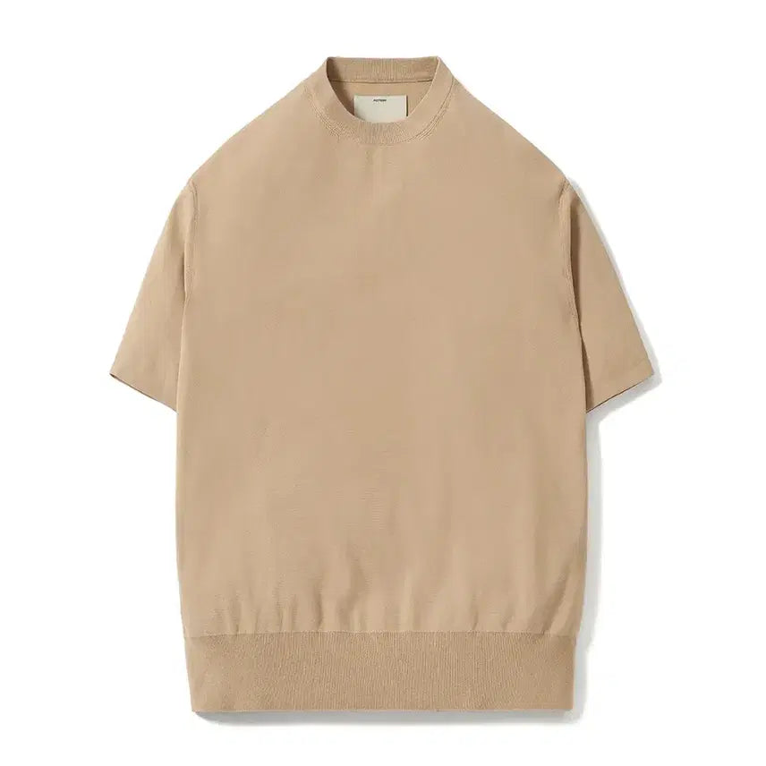 [BUNJANG] Porter Classic Short Sleeve Comfort Crewneck Knit (Ice Cotton) / [3]포터리 숏 슬리브 컴포트 크루넥 니트(아이스 코튼)