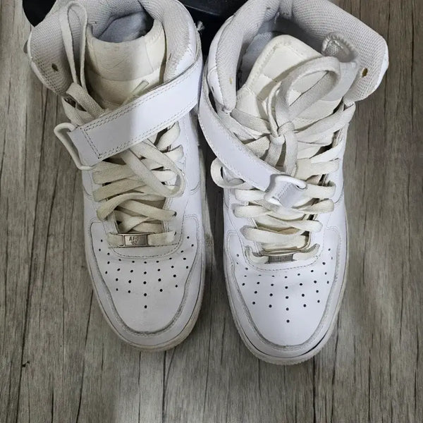 [BUNJANG] Nike Air Force 1 All White Sneakers / 나이키 에어포스1 올백 화이트