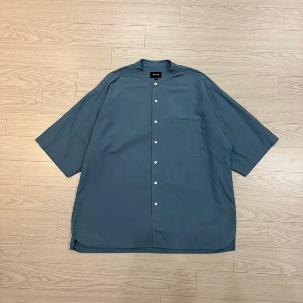 [BUNJANG] BEAMS Half Sleeve Shirt Blue / BEAMS 빔즈 반팔셔츠 블루