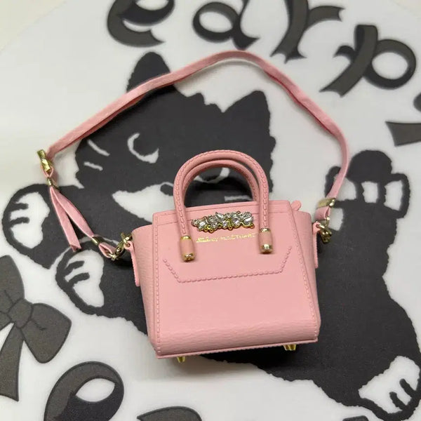 [BUNJANG] Jill Stuart Pink Tote Bag Gachapon Accessory Figure / (희귀) 질스튜어트 핑크 토트백 가챠 캡슐토이 판매 악세사리 피규어 가방
