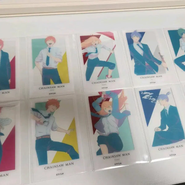 [BUNJANG] Chainsaw Man Animate Exhibition Clear Card Collection Set / 체인소맨 애니메이트 전시회 클리어 카드 컬렉션 전체