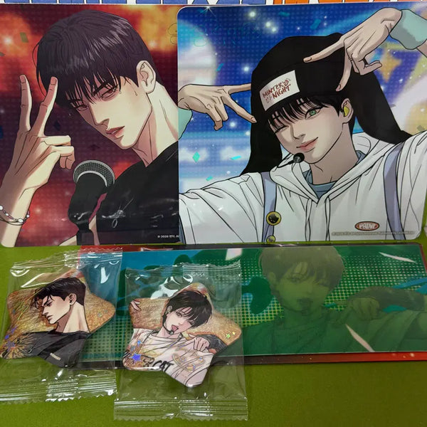 [BUNJANG] Sparkles YakHwaChop Fancam Postcard, Badge Set, Ticket / 스파클즈 야화첩 직캠 엽서, 뱃지 2종 티켓 1종