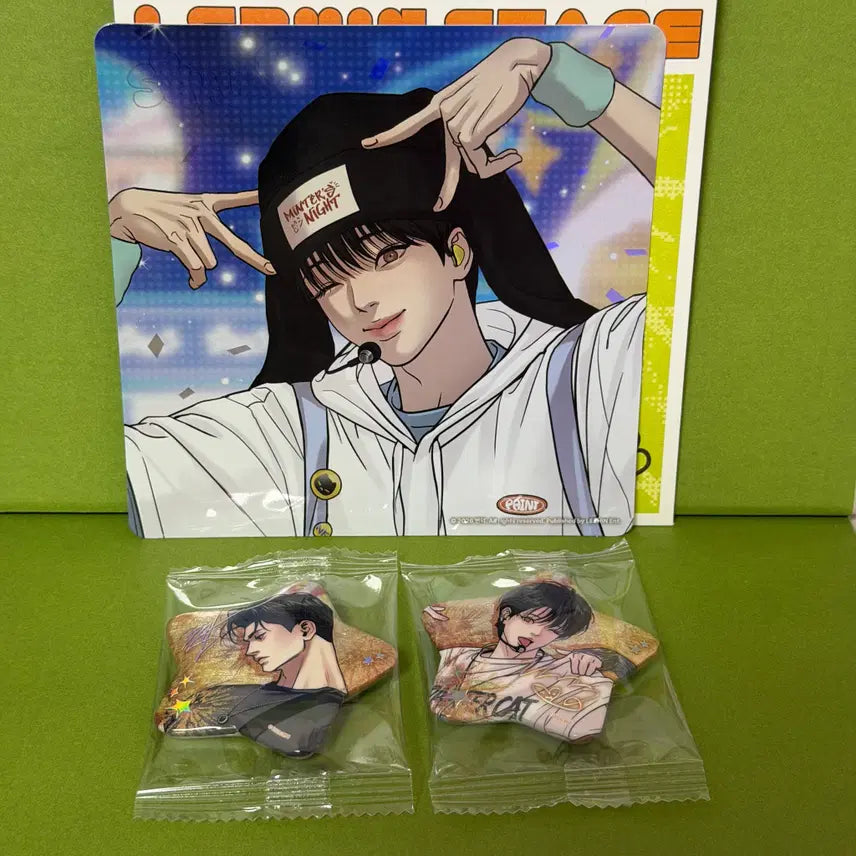 [BUNJANG] Sparkles Yakwhajeob (Night Flower Painting) Fanmeeting Exclusive Postcard & Badge Set / 스파클즈 야화첩 직캠 엽서 1종, 뱃지 1종