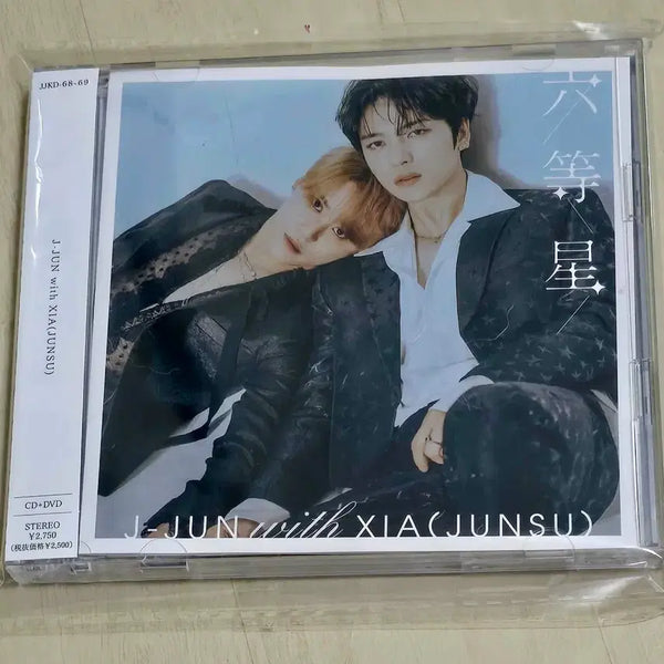 [BUNJANG] JYJ Kim Jaejoong Kim Junsu Six Stars CD+DVD First Limited Edition / JX 육등성 CD+DVD 초회한정 김재중 김준수