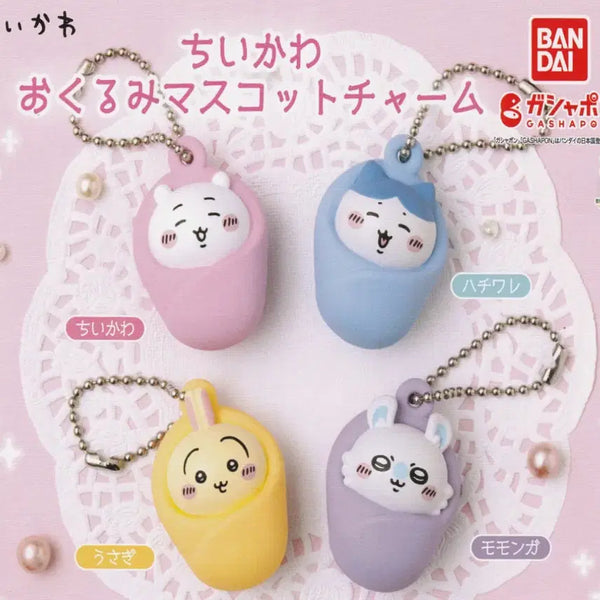 [BUNJANG] Monjaki Chiikawa Podaegi Mascot Keychain / 먼작귀 치이카와 포대기 마스코트 키링