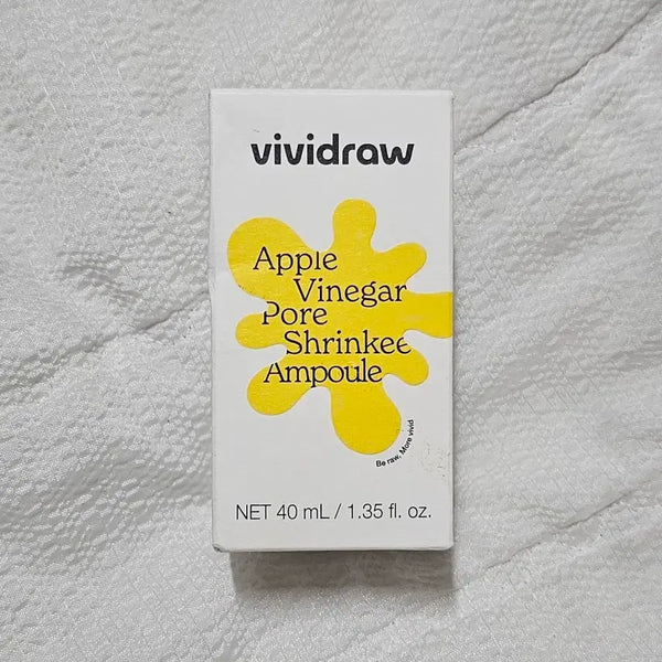 [BUNJANG] Vividrow Apple Vinegar Pore Shrinking Ampoule 40ml / 비비드로우 애플 비니거 포어 슈링키 앰플 40ml