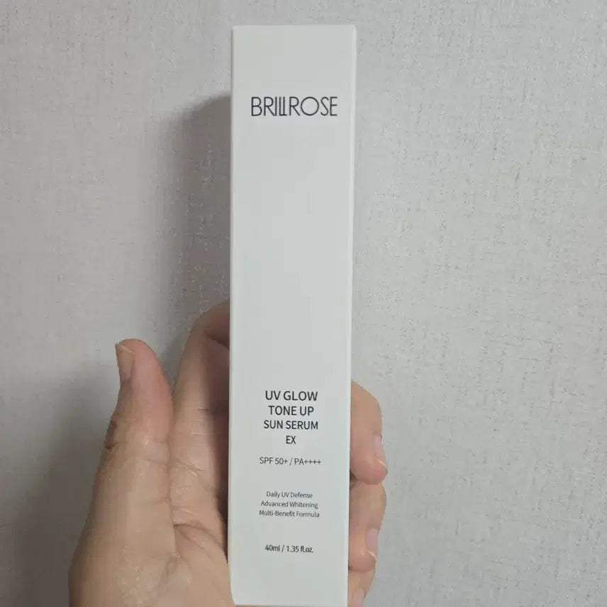 [BUNJANG] Brillose UV Glow Tone-Up Sun Serum EX SPF50+ 40ml / 브릴로즈 유브이 글로우 톤업 선세럼 이엑스 SPF50+ 40ml 택포