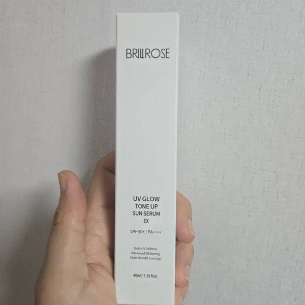 [BUNJANG] Brillose UV Glow Tone-Up Sun Serum EX SPF50+ 40ml / 브릴로즈 유브이 글로우 톤업 선세럼 이엑스 SPF50+ 40ml 택포