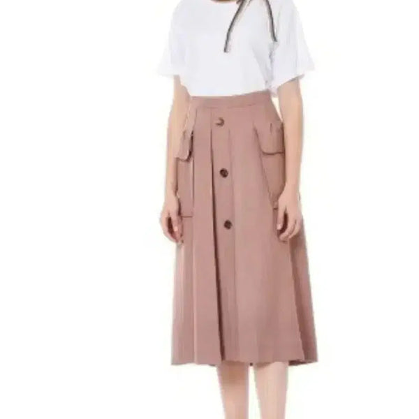 [BUNJANG] G-Cut Flare Midi Skirt / 지컷 플레어 스커트 S