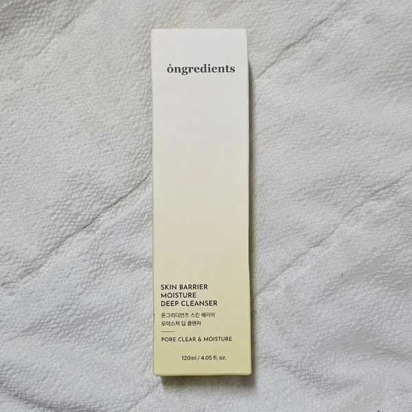 [BUNJANG] Ongredients Skin Barrier Moisture Deep Cleanser 120ml / 온그리디언츠 스킨 베리어 모이스처 딥 클렌저 120ml