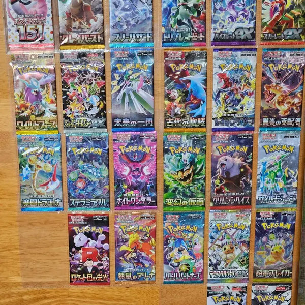 [BUNJANG] Pokemon Card Japanese Scarlet & Violet Series Sealed Booster Packs Bundle Set / 포켓몬카드 일판 스칼렛바이올렛 시리즈 미개봉 팩 일괄(설명필독)