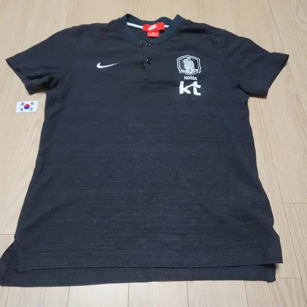 [BUNJANG] Nike National Team Polo Shirt Size 90-95 / 태극기 제공) 나이키 국대 카라티셔츠 사이즈 90~슬림 95 판매합니다.