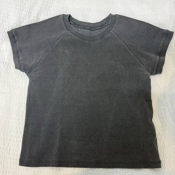 [BUNJANG] Autumn Fig Leaf T-Shirt / 어텀 피그래글런 티셔츠 반필