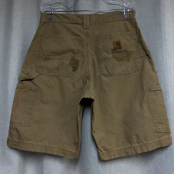 [BUNJANG] Carhartt B147 Carpenter Work Shorts Beige W31 / 칼하트 B147 카펜터 워크 쇼츠 베이지W31