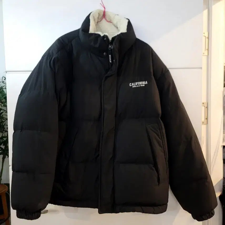 [BUNJANG] WHO.A.U California Reversible Padded Short Jacket / WHO.A.U 캘리포니아 리버서블 패딩 L사이즈 뽀글이패딩/양면숏패딩