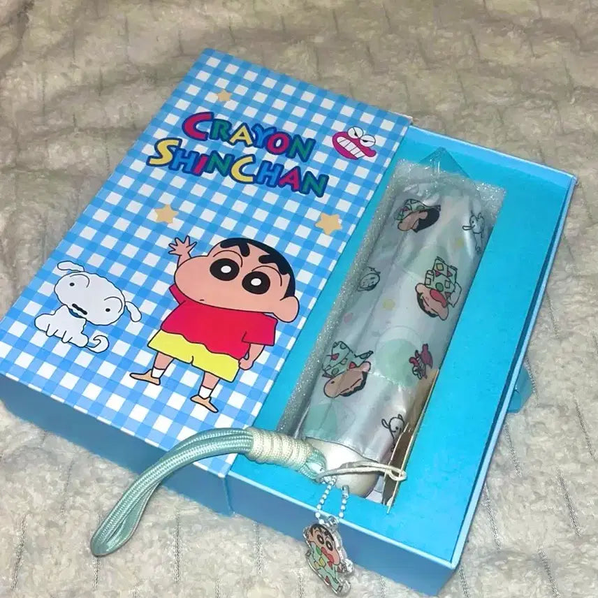 [BUNJANG] Crayon Shin-chan Umbrella Set / 크레용신짱 우산 세트