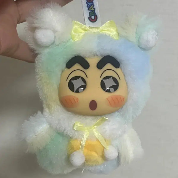 [BUNJANG] Crayon Shin-chan Fairy Costume Series Plush Keychain / 짱구라부부 요정코스튬 시리즈 인형 키링