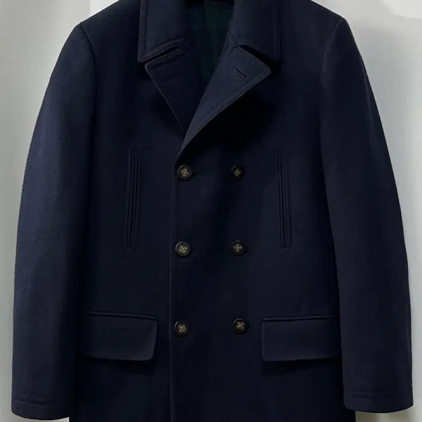 [BUNJANG] Polo Ralph Lauren Naval USN Academy Deep Navy Wool Peacoat Jacket / 폴로 랄프로렌 Naval usn 아카데미 딥네이비 울 피코트 자켓