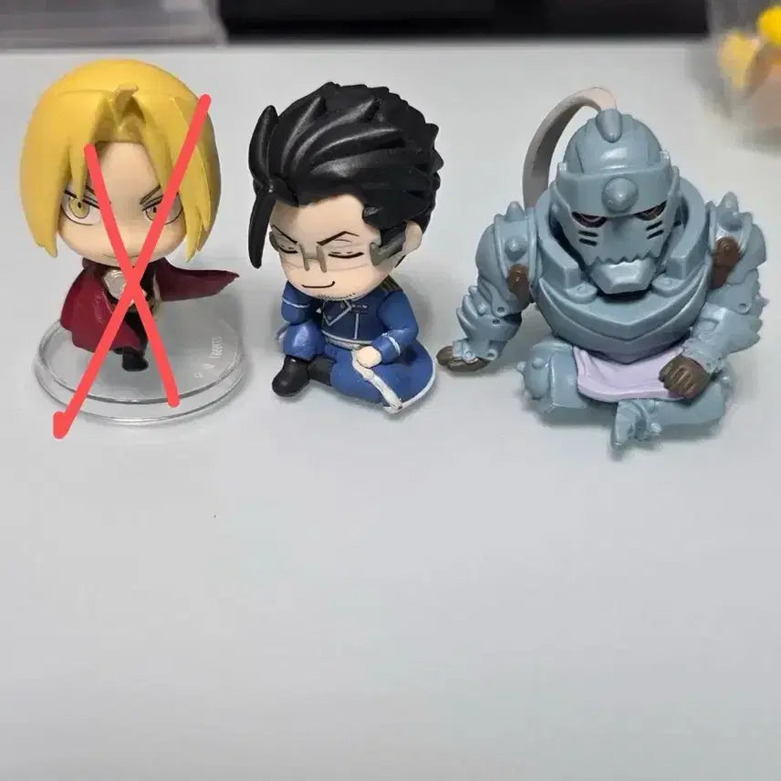 [BUNJANG] Fullmetal Alchemist Stand Gacha Figure (Machi Boke) / 강철의 연금술사 스탠드 가챠 마치보케