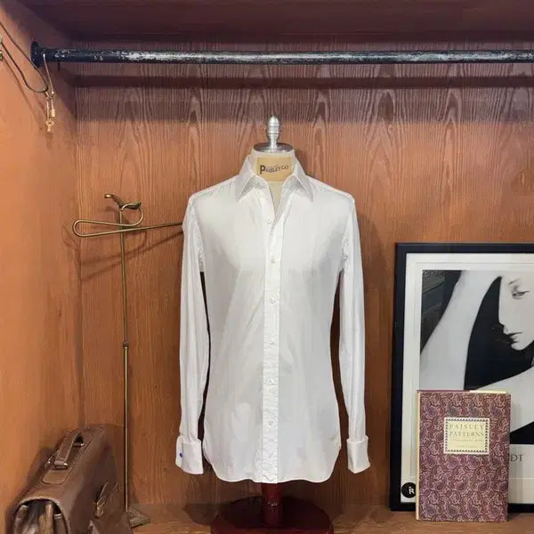 [BUNJANG] Tom Ford Cotton Dress Shirt / 톰포드 커프스 셔츠 100
