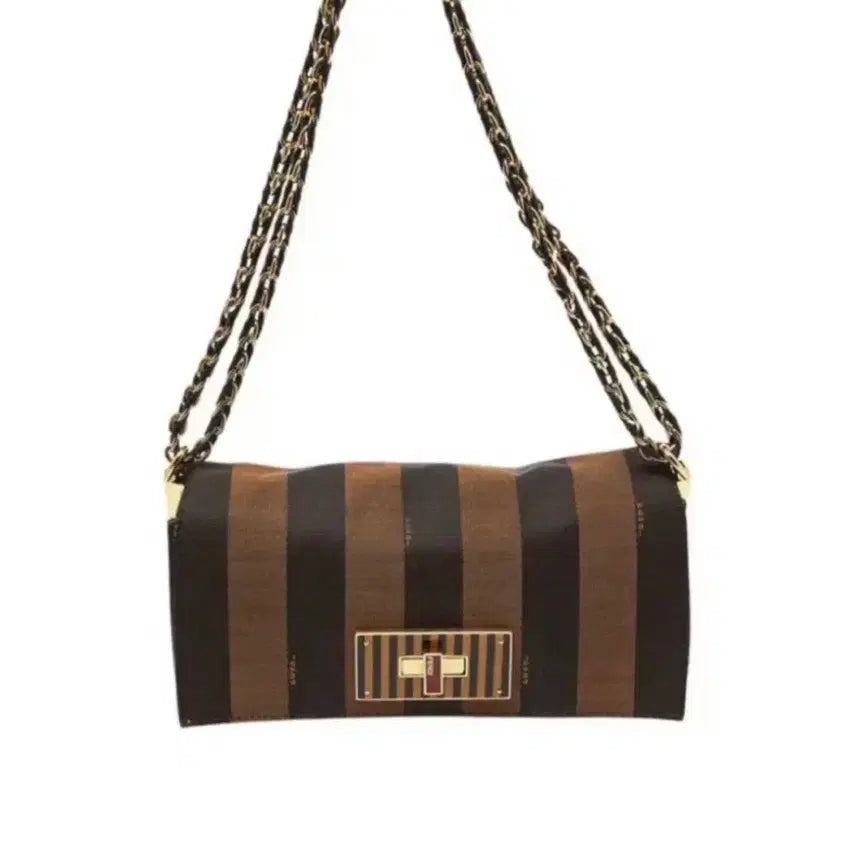 [BUNJANG] Fendi Claudia Shoulder Bag Small Canvas / Fendi 팬디 캔버스 클라우디아 숄더백