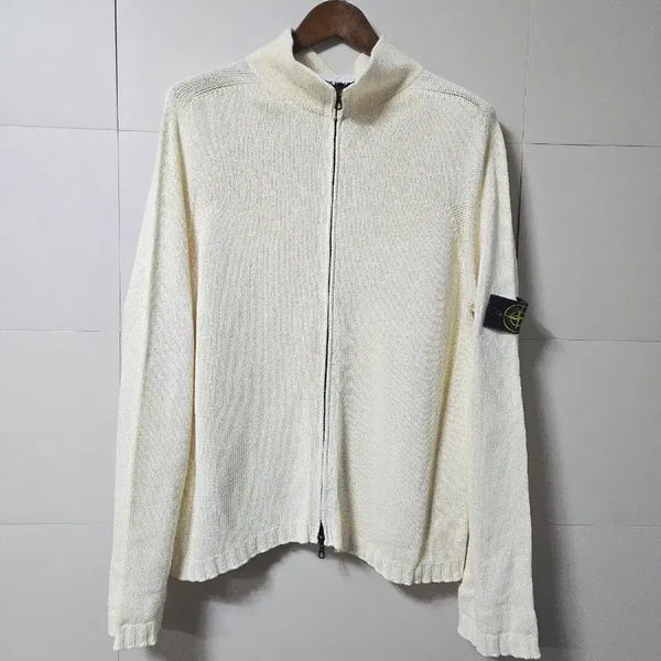[BUNJANG] Stone Island Knit Zip-Up Jacket (Made in Italy) / 스톤아일랜드 니트 집업 (made in italy) 105~110