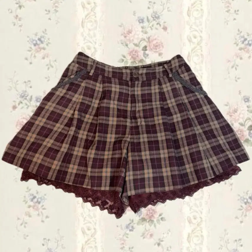 [BUNJANG] Crucib Vintage Fairy Skirt / 엑시즈팜 레이스 치마바지 크루빈티지 페어리 스커트
