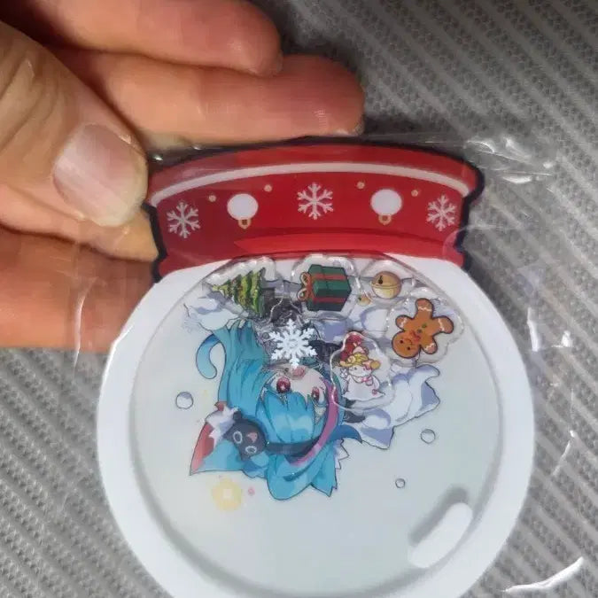 [BUNJANG] Leehwan Mint Big Shaker Acrylic Keyring / 이환 민트 빅 쉐이커 아크릴 키링